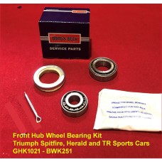 Borg & Beck Front Hub Wheel Bearing Kit Triumph Spitfire, Herald TR2 - TR6 & Scimitar   GHK1021 - BWK251