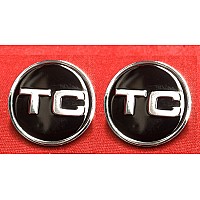 Triumph 2000 - 2500 Rear Pillar TC Badge Set of 2  ZKC1784  BADGE17-SetA