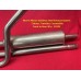 Morris Minor Stainless Steel Exhaust System - Saloon, Traveller, Convertible  Front to Rear 3Pcs   EX202