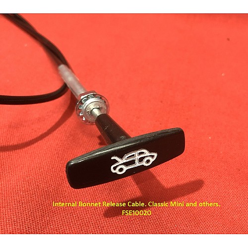 Internal Bonnet Release Cable. Classic Mini and others. FSE10020
