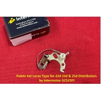 Points Set Lucas Type for 22d 23d & 25d Distributors by Intermotor GCS2101