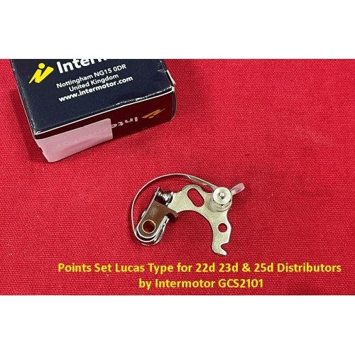Points Set Lucas Type for 22d 23d & 25d Distributors by Intermotor GCS2101