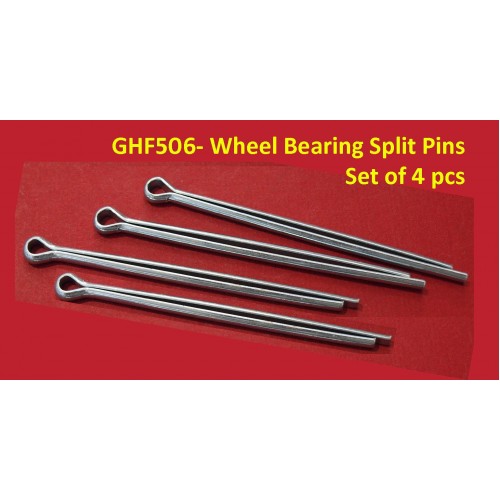 Steel Split Pin - Cotter Pin 2-1/4" long x 1/8" diameter. (Sold as a Set of 4) Wheel Bearing   GHF506-SetA
