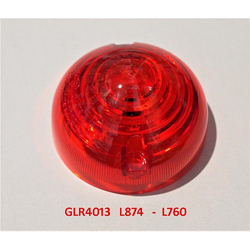 Stop & Tail Lamp Lens Red - L874 & L760 Land Rover Series 3 & 90 /110 1983 - 1994  GLR4013