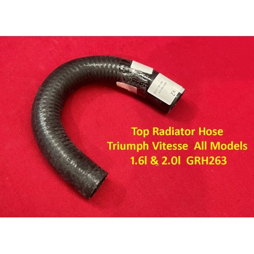 Upper Water Hose Triumph Vitesse All Models 1.6l & 2.0l GRH263 Upper Water Hose Triumph Vitesse All Models 1.6l & 2.0l GRH263