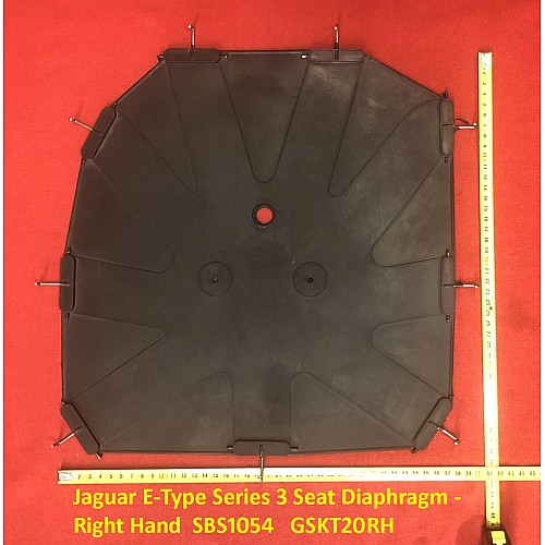 Jaguar E-Type Series 3 Seat Diaphragm - Right Hand  SBS1054   GSKT20RH