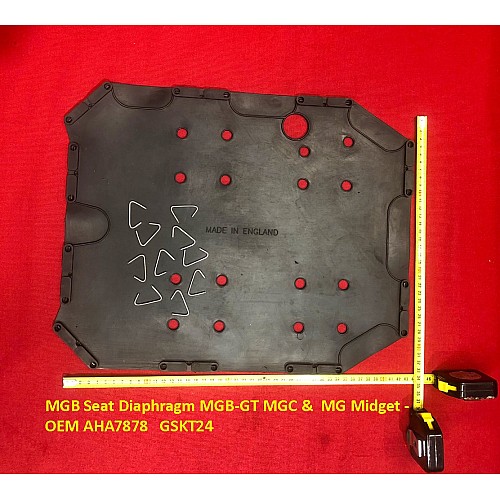 MGB Seat Diaphragm MGB-GT MGC &  MG Midget - OEM AHA7878   GSKT24