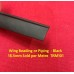 Wing Beading or Piping  - Black  -  18.5mm Sold per Metre  TRM101