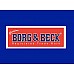 Borg & Beck Brake Shoe Set Rear 7 Inch  Morris Minor  Healey Sprite  &  MG Midget     GBS819AF  BBS6154