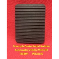 Triumph Brake Pedal Rubber - Automatic MK2 Saloons 2000/2500/PI  113894 PEDAL10