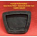 Triumph Pedal Rubber - Auto Brake Pedal - Automatic Brake Cars - 150883  PEDAL01