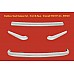 Stainless Steel Bumper Set - Front & Rear - Triumph TR6 1973 On - RR1569