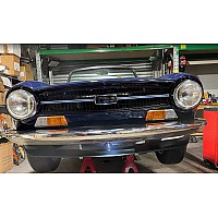 Stainless Steel Bumper Set - Front & Rear - Triumph TR6 1973 On - RR1569