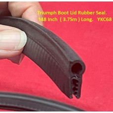 Triumph Boot Lid Rubber Seal. 148 Inch  ( 3.75m ) Long.   YKC68