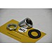 Wiper Wheel Box Chrome Bezel and Nut Kit.    Sold as a Pair  37H6316FK-SetA