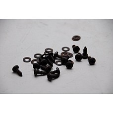 Fitting screw kit for Mini black plastic wheel arch & sill trim kit.