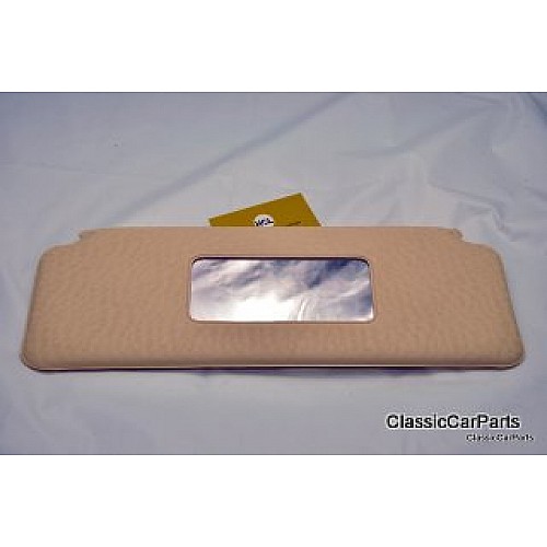 Mini Sunvisor pad with mirror - Crackle finish 64 on - No hinge