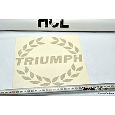 Gold Laurel Decal  - Triumph TR7 bonnet