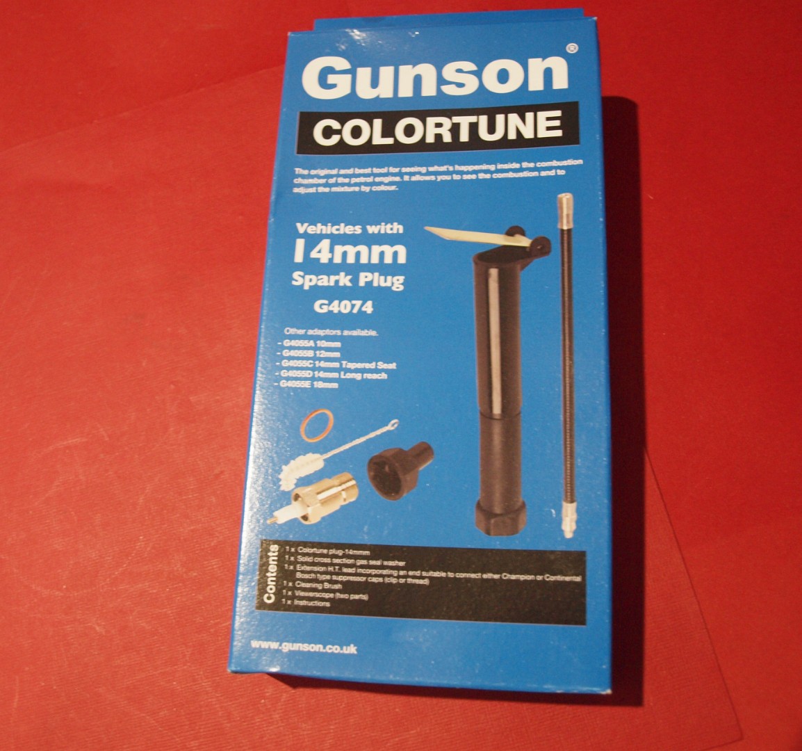 Gunson Colortune 12mm Kit for mixture Motorbikes some Cars with 12mm Spark  Plugs