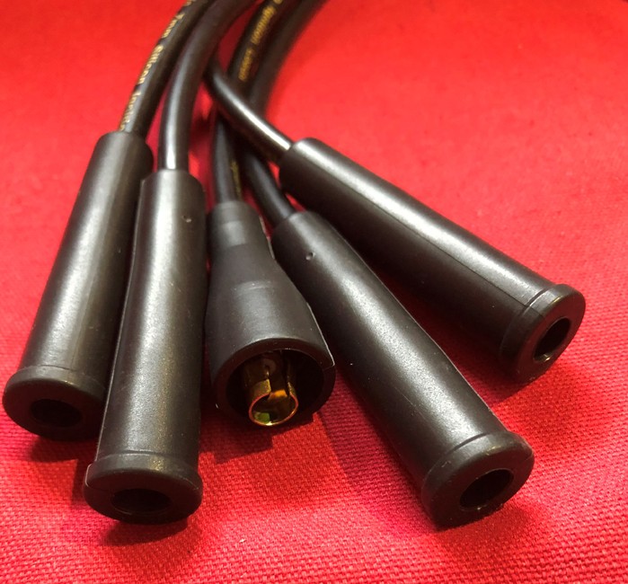 thumbnail image 2 of Black HT Lead Cable Separators Kit 7mm/8mm – Classic Car Wire Organizer W/ Allen Key 2 of 3