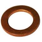 OE Land Rover Series 2a/3 Brake & Clutch Hose Copper Sealing Washers – 233220, Pack Of 3